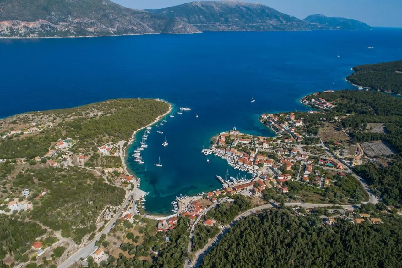 Luxury Villa Above Emblisi Beach , With Heated Pool ! Fiskardo Greece